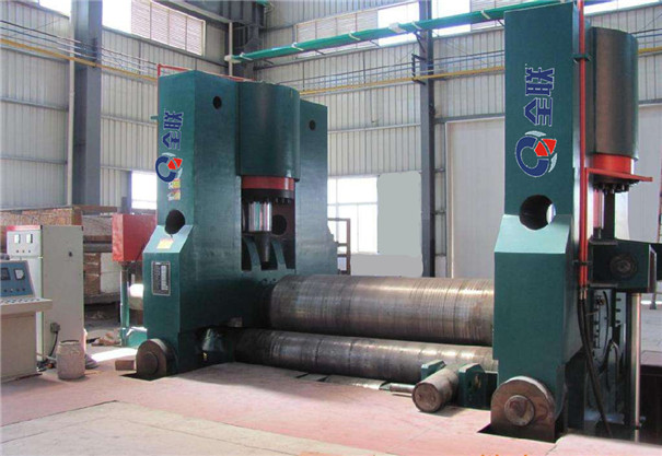 上輥(gun)萬能式三(san)輥卷闆機(ji)