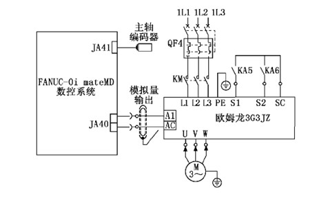 變頻器(qi)硬件接(jie)線圖